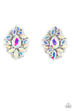 We All Scream for Ice QUEEN Multi ✧ Iridescent Post Earrings