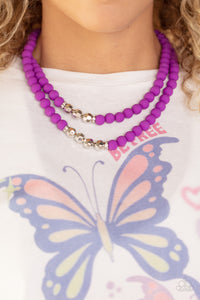 Necklace Short,Purple,Sets,Summer Splash Purple ✧ Necklace