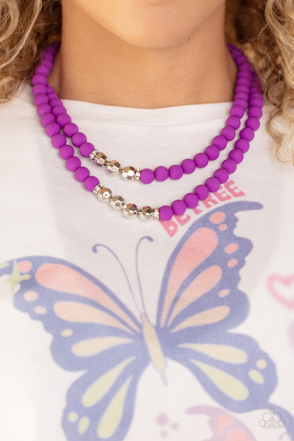 Summer Splash Purple ✧ Necklace