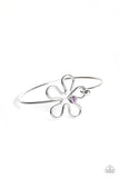 Floral Innovation Purple ✧ Bangle Bracelet
