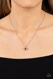 A Little Lovestruck Red ✧ Heart Necklace