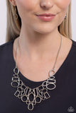 Geometric Grit Silver ✧ Necklace