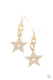 Cosmic Celebrity Gold ✧ Star Earrings