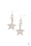 Cosmic Celebrity White ✧ Star Earrings