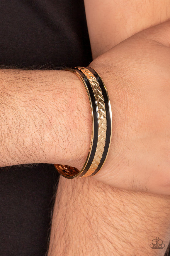 Hot on the TRAILBLAZER Gold ✧ Cuff Bracelet