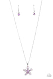 Botanical Ballad Purple ✧ Necklace