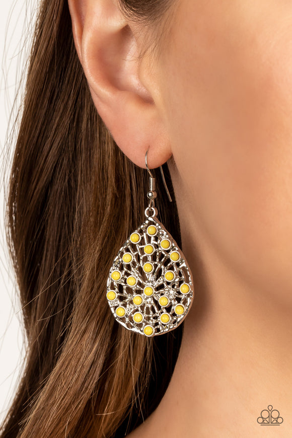 Botanical Berries Yellow ✧ Earrings