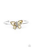 Butterfly Beatitude Yellow ✧ Cuff Bracelet
