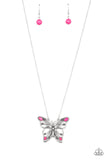 Badlands Butterfly Pink ✧ Necklace