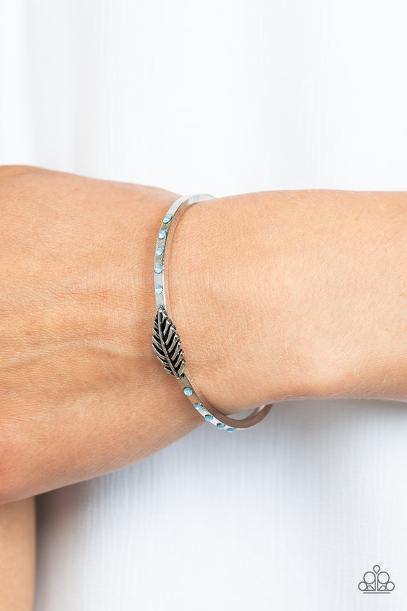 Free-Spirited Shimmer Blue ✧ Cuff Bracelet