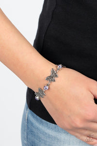 Bracelet Clasp,Butterfly,Purple,Has a WING to It Purple ✧ Butterfly Bracelet