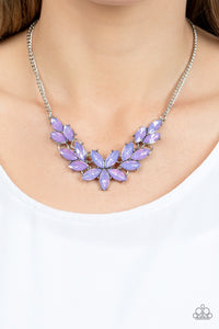 Necklace Short,Purple,Ethereal Efflorescence Purple ✧ Necklace