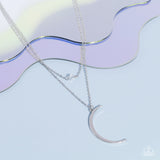 Modern Moonbeam White ✧ Necklace