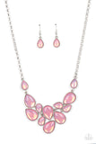 Keeps GLOWING and GLOWING Pink ✧ Opalescent Necklace