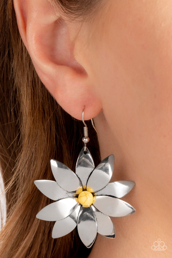 Pinwheel Prairies Yellow ✧ Earrings