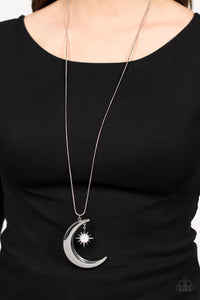 Necklace Long,Silver,Astral Ascension White ✧ Necklace
