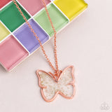 Gives Me Butterflies Copper ✧ Necklace
