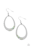 Seafoam Shimmer Green ✧ Iridescent Earrings