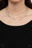Offshore Oasis White ✧ Choker Necklace