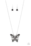 Badlands Butterfly Black ✧ Necklace