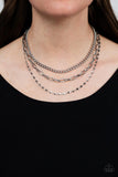 Galvanized Grit Silver ✧ Necklace