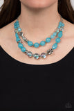 Mere Magic Blue ✧ Iridescent Necklace
