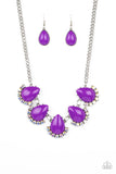 Ethereal Exaggerations Purple ✧ Iridescent Necklace