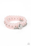 Pearly Professional Pink ✧ Iridescent Stretch Bracelet