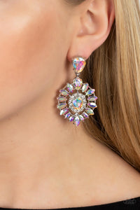 Earrings Post,Iridescent,Multi-Colored,My Good LUXE Charm Multi ✧ Iridescent Post Earrings