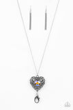 Prismatic Passion Multi ✧ Iridescent Heart Lanyard Necklace