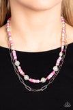 Tidal Trendsetter Pink ✧ Necklace