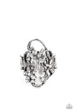 Flirtatiously Flowering White ✧ Ring