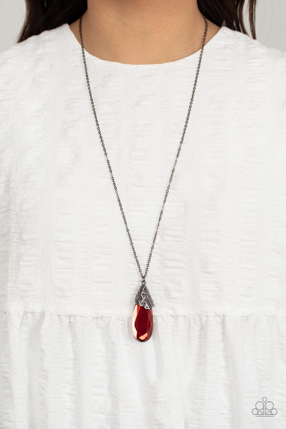 Dibs on the Dazzle Red ✧ Necklace