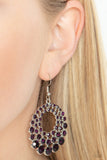 So Self-GLOW-rious Purple ✧ Earrings