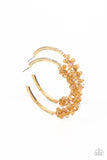 Bubble-Bursting Bling Gold ✧ Hoop Earrings