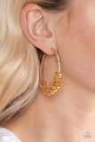 Bubble-Bursting Bling Gold ✧ Hoop Earrings