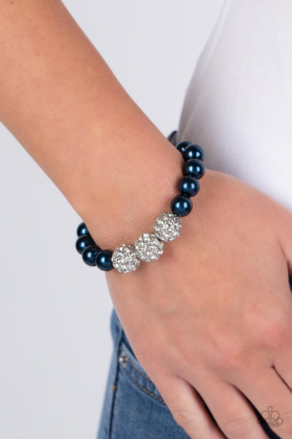 Breathtaking Ball Blue ✧ Stretch Bracelet