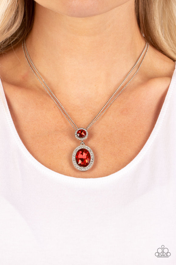 Castle Diamonds Red ✧ Necklace