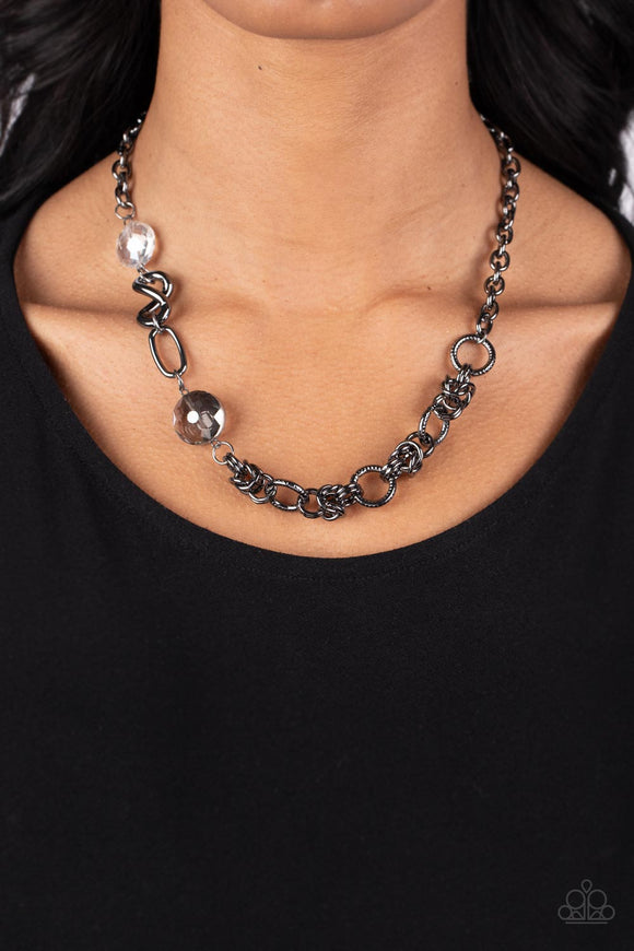Celestially Celtic Black ✧ Necklace