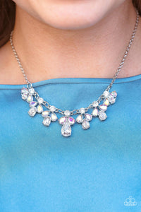 Fall2022,Iridescent,Necklace Short,White,See in a New STARLIGHT White ✧ Iridescent Necklace