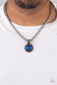 Blue,Lapis,Men's Necklace,Necklace Short,Pendant Dreams Blue ✧ Necklace