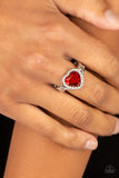 Committed to Cupid Red ✧ Heart Ring