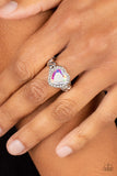 Committed to Cupid Multi ✧ Heart Iridescent Ring