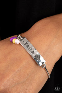 Bracelet Hook,Faith,Purple,Silver,White,Yellow,Flirting with Faith Purple ✧ Bracelet