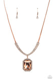 Fit for a DRAMA QUEEN Copper ✧ Necklace