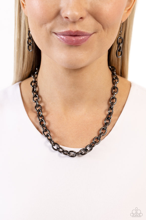 Things Have CHAIN-ged Black ✧ Necklace
