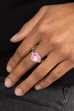 Committed to Cupid Pink ✧ Heart Ring