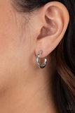 Triumphantly Textured Silver ✧ Hoop Earrings