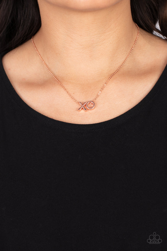 Hugs and Kisses Copper ✧ Necklace