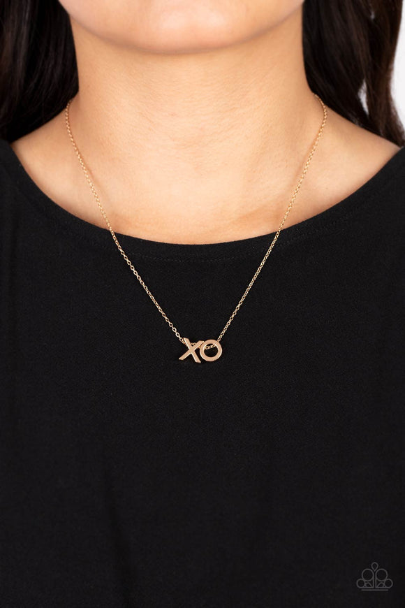 Hugs and Kisses Gold ✧ Necklace